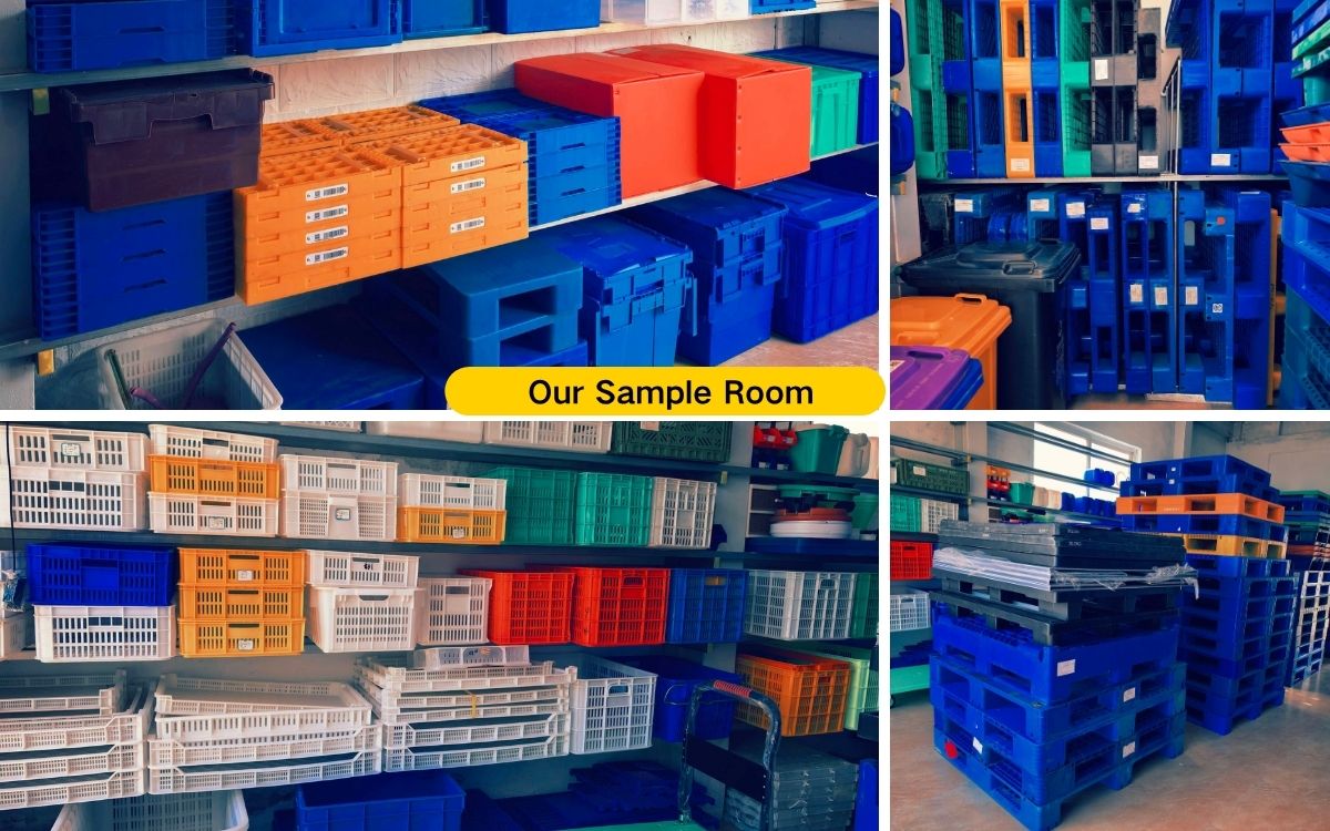Range of industrial plastic products